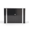 Garden Lockable Galvanized Steel Storage Box Bike Shed Outside Garbage Tool Bin