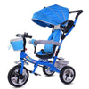 4 in1 Baby Kids Trike Tricycle 3-Wheel Pedal Bike Girls Boys Push Along Stroller