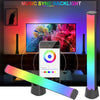LED RGBIC Atmosphere Backlights Strip Light Bar Bluetooth Music Sync Rhythm Lamp