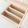 Large Jewellery Box Rings Necklaces Bracelets Jewelry Storage Organiser White