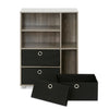 Furinno Andrey Multipurpose Storage Cabinet with Bin Drawers