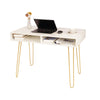 Computer Desk Study Table PC Laptop Workstation Dressing Table Marble Home UK