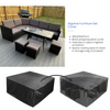 Outdoor Furniture Cover| Waterproof, & Anti-UV Cover 210D Oxford Fabric | Black