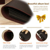 Retro DIY Photo Album Leather Scrapbook Vintage Albums 120pc Memory Book Gifts