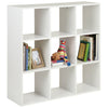 SALE White 9 Cube Shelving Unit Home Furniture Storage Shelves #336