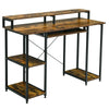 Wooden Computer Desk Writing Table Workstation W/ Monitor Stand & Keyboard Tray
