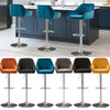 Bar Stools Gas Lift Stools Velvet Breakfast Kitchen Club Cafe Pub Swivel Chairs