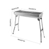 Large travel Camping Portable Charcoal BBQ Grill Outdoor Patio Garden small mini