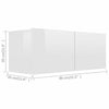 Modern Small TV Unit Cabinet Stand Coffee Table 2 doors coffee table tv stereo