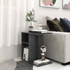 Living Room Modern Side Table Grey 50x30x50 cm Chipboard