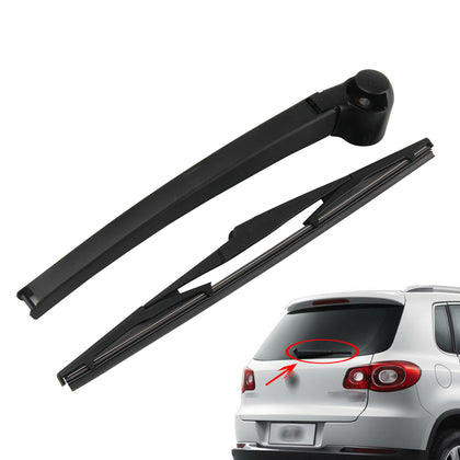 Aero Rear Wiper Arm & Blade For VW Golf I-V Polo MK6 2002-2005 Touran 2003-2009