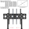TV Floor Stand For Flat Screen LCD LED OLED 32"-65" Free Standing / Wall Leaning