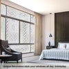 Frosted Self-Adhesive Window Film Privacy Glass Sticky Back Sticker Bathroom