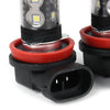 Pair H11/H8 CREE 100W FOG LIGHT LEDS BULBS DRL DRIVING LAMPS BULBS 6000K White