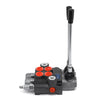 2 Spool Hydraulic Directional Control Valve 11gpm 4300Psi 40l/min Double Acting