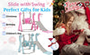 Kids Baby Toddler Swing Slide & Climber Set In/Outdoor Playground Boys Girls Toy