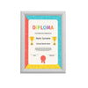 A3 A4 Snap Frame Poster Holders Displays Retail Wall Notice Board