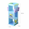 Novelty Rotating Bookshelf 3 Cube Bookcase Kids Display Storage Unit Organizer