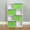 White Cube Kids Bedroom Unit & Storage Box Shelves Childrens Furniture