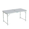 4FT FOLDING CAMPING TABLE ALUMINIUM PICNIC PORTABLE ADJUSTABLE PARTY BBQ OUTDOOR