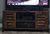 Industrial Style TV Unit Stand Vintage Storage Media Cabinet Rustic Sideboard