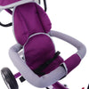 4 in1 Baby Kids Trike Tricycle 3-Wheel Pedal Bike Girls Boys Push Along Stroller