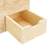Mini Wooden Six Drawer Chest Craft & Sewing Storage Jewellery Box Pukkr