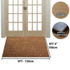 Industrial Coir Mat Extra Large Indoor Outdoor Entrance Matting - 100cm x 150cm