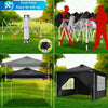 Gazebo 3x3m Pop Up Marquee Party Tent Awning Outdoor Patio Market Wedding Canopy