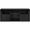 Modern TV Unit Cabinet TV Stand High Gloss 2 Doors Living Room Furniture 120cm