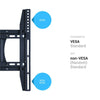 TV Wall Mount Bracket Tilt Swivel 32 37 39 40 42 46 47 50 55 inch For Samsung