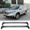 Waterproof Large Car Roof Top Rack Cross Bag Aluminum For 13-18 HONDA CRV Black