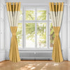 Modern Gingham Kids Bedroom Curtains Thermal Blackout Striped Curtain Eyelet UK