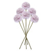 6PCS Artificial Dandelion Flower Silk Hyacinth Flower Wedding Home Decorations