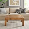 Honey Shade Solid Mango Wood Coffee Table