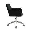 Velvet Fabric Office Chair Computer Desk Chair Home Swivel Ergonomic Adjustable