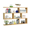 7 CUBE RECTANGLE WALL MOUNTED SHELVES FLOATING SHELF BOOKCASE HANGING BOOKSHELF