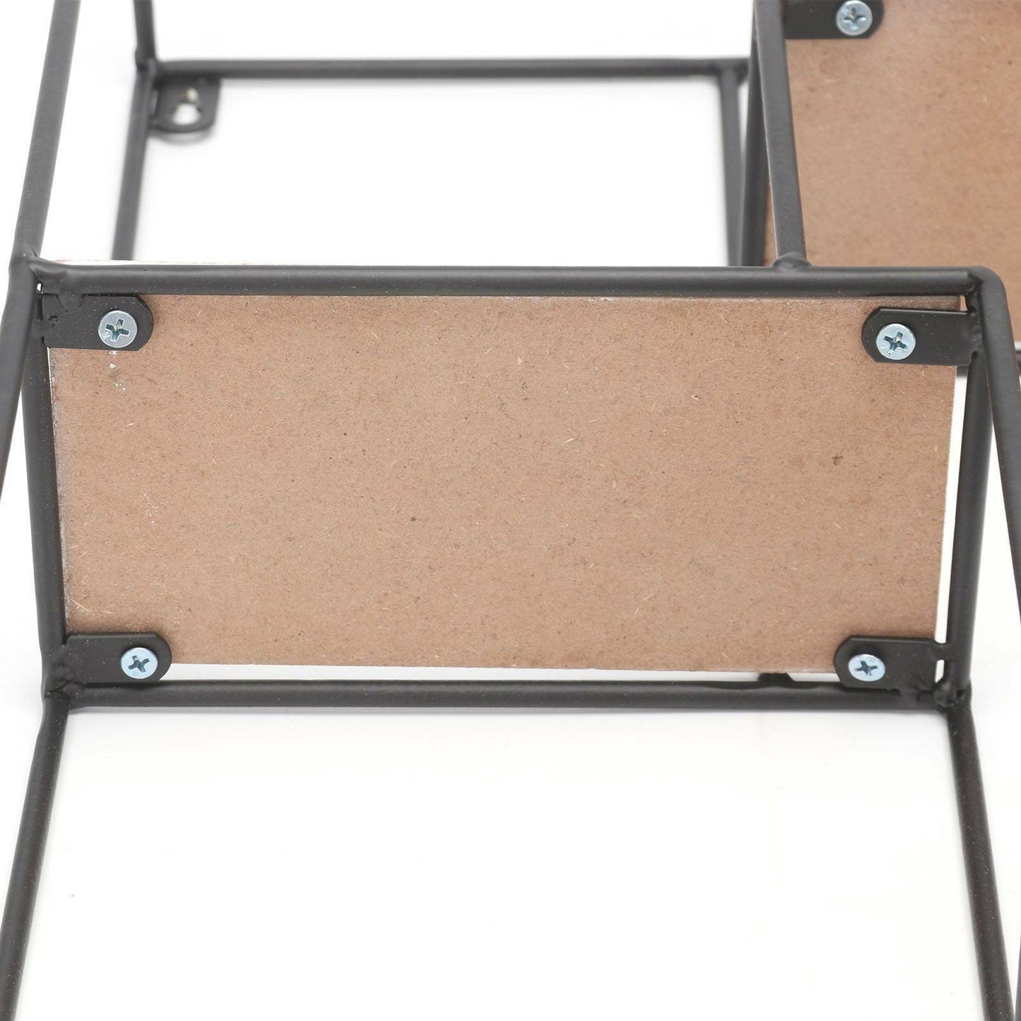 Modern Metal Wire Wall Shelf Storage Home Office Decor Floating Flower Shelve