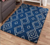 SMALL - X LARGE SOFT SHAGGY 5cm PILE RUGS, GREY, BEIGE MINK, BLUE. NON-SHEDDING