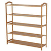 BAMBOO SHOE FOOTWEAR RACK STAND SHELF UNIT ORGANISER WOODEN STORAGE SHELVES NEW.