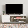 Modern Panana White TV Unit Stand Cabinet Sideboard Entertainment Media Storage
