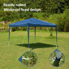 3X3m Pop-up Gazebo Marquee Canopy Outdoor Garden Party Wedding Tent Blue