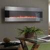 50 60" Electric Fireplace Insert/Wall Mounted/Built-in LED Fire 6 Colour Flame