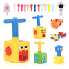 Toys Car Balloon Powered Aerodynamics Launcher Kit Kids Toy Funny Inertia Gifts