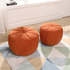Nordic Pumpkin/Peach Shape Pouffe Stool Sofa Footrest Hallway Seat Ottoman Chair