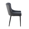2X Velvet Dining Chairs Diamond Seat Padded Kitchen Dining room Chairs CLIPOP
