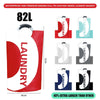 Collapsible Fabric Laundry Hamper, Foldable Clothes Bag, Washing Bin Basket