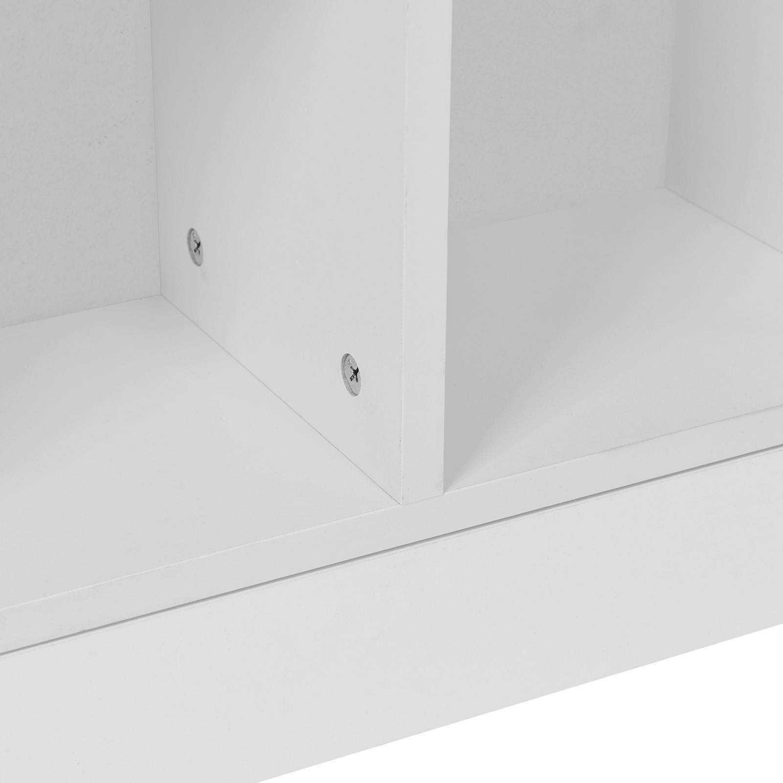 Shelving Book Shelf Unit 11 Cube Storage Bookcase Display Cabinet Wood Furniture