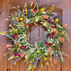 Spring Summer Dry Flower Garland Front Door Decor Eternal Flower Home Decor
