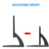 Universal Top TV Table Stand Leg Mount LED LCD Flat TV Screen 14-65" Bracket UK